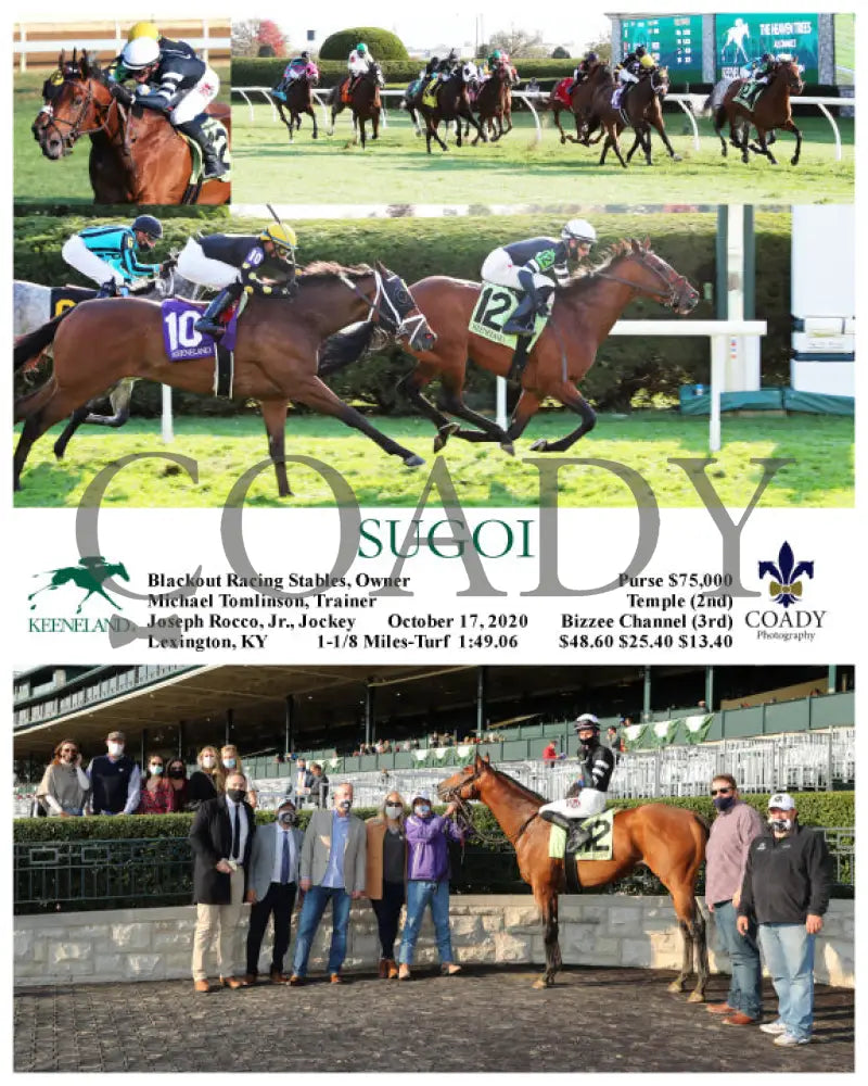 Sugoi - 10-17-20 R08 Kee Keeneland