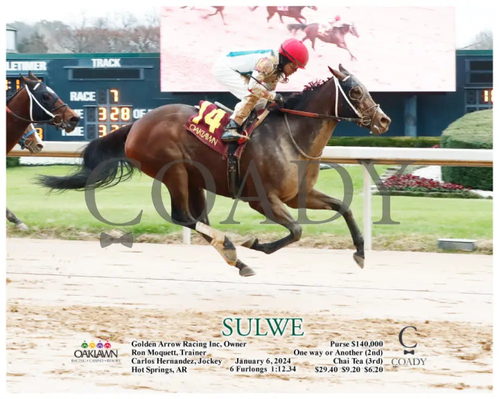 Sulwe - 01-06-24 R07 Op Action Oaklawn Park