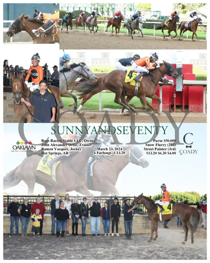 Sunnyandseventy - 032324 Race 10 Op Oaklawn Park