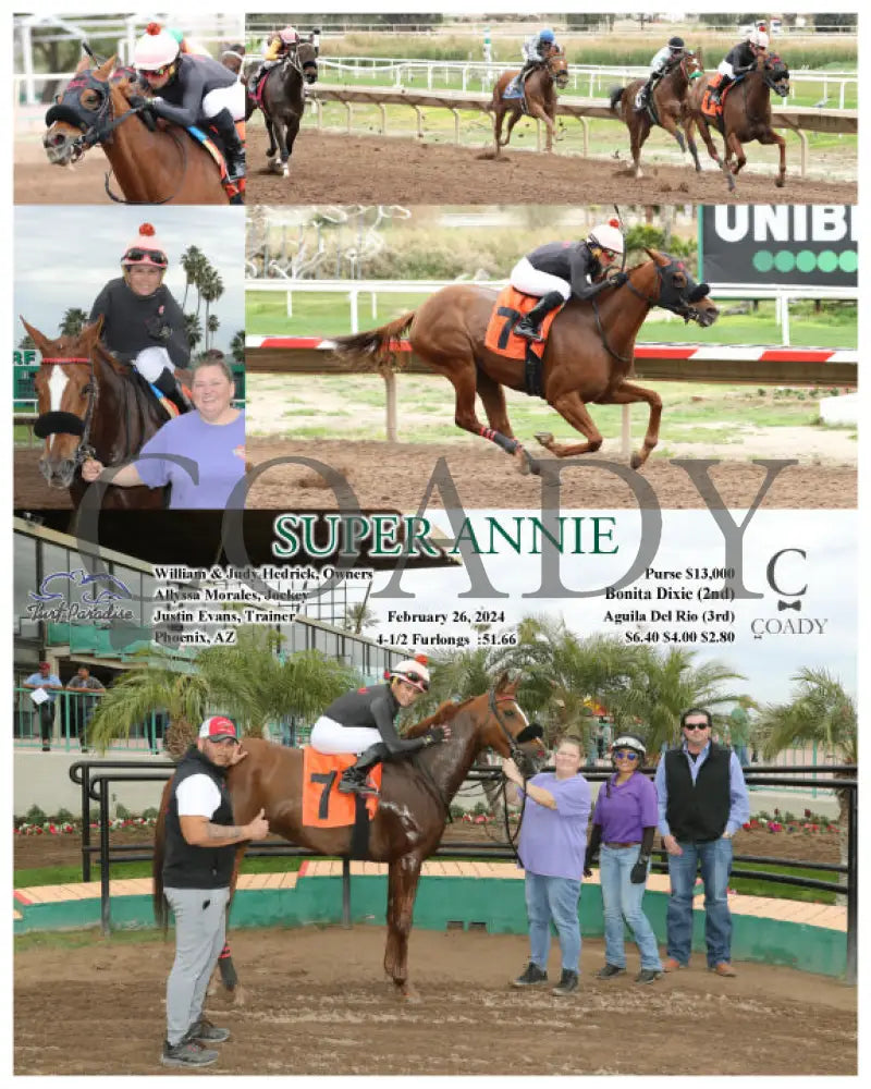 Super Annie - 02-26-24 R01 Tup Turf Paradise