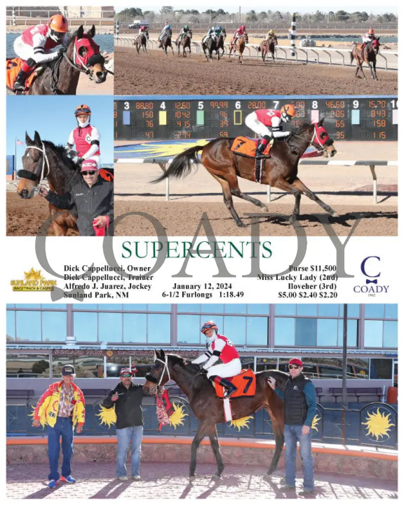 Supercents - 01-12-24 R06 Sun Sunland Park