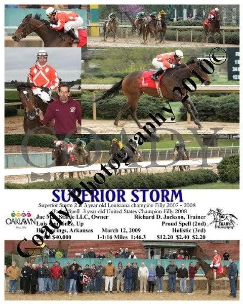 Superior Storm - 3 12 2009 Oaklawn Park