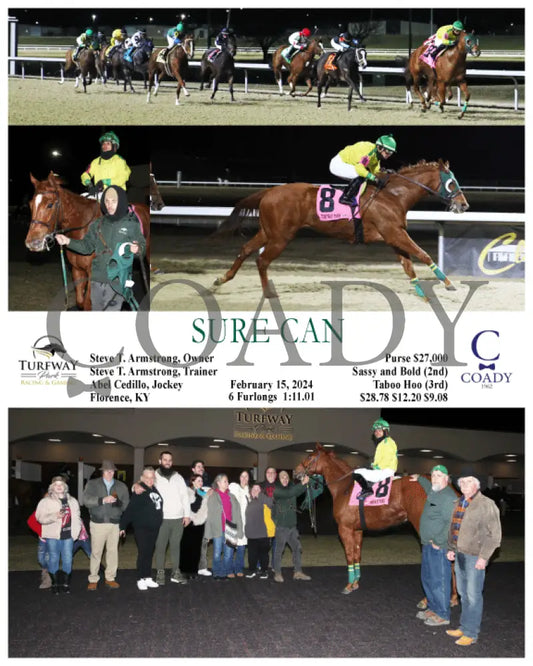 Sure Can - 02-15-24 R08 Tp Turfway Park
