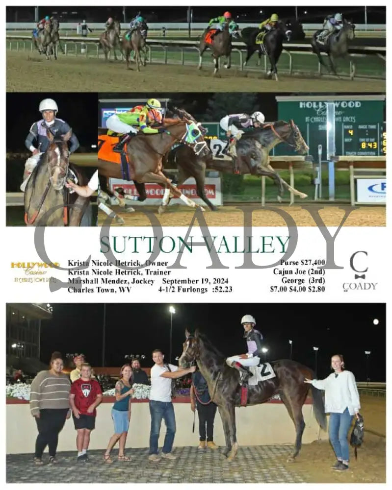 Sutton Valley - 09-19-24 R04 Ct Hollywood Casino At Charles Town Races