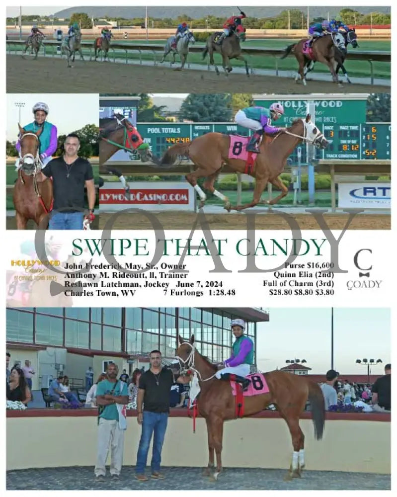 Swipe That Candy - 06-07-24 R03 Ct Hollywood Casino At Charles Town Races