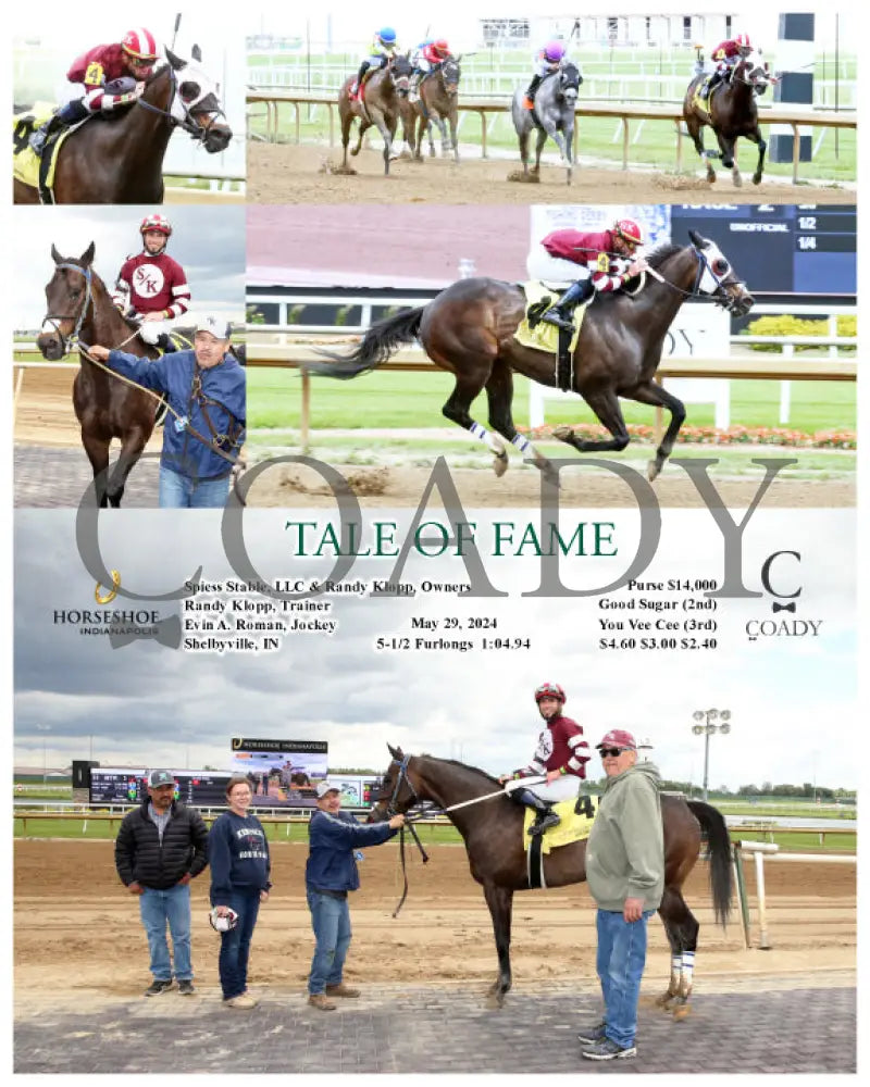 Tale Of Fame - 05-29-24 R02 Ind Indiana Grand