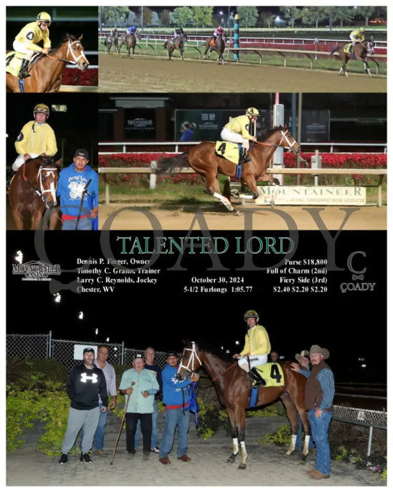 Talented Lord - 10-30-24 R05 Mnr Mountaineer Park