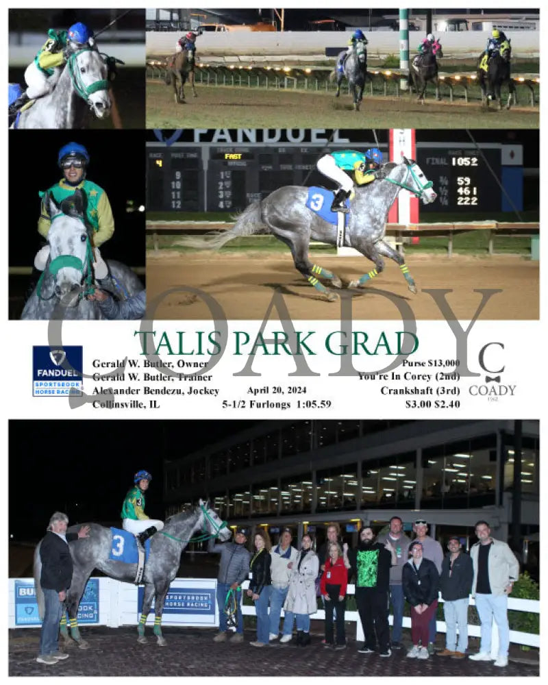 Talis Park Grad - 04-20-24 R04 Fan Fanduel Sportsbook Horse Racing