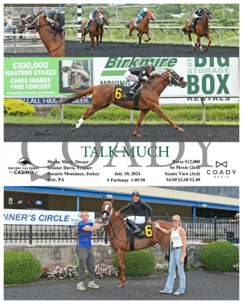 Talk Much - 07-10-24 R05 Pid Presque Isle Downs