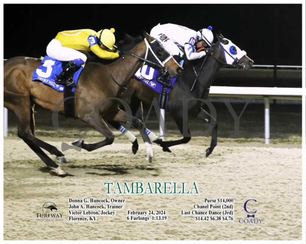 Tambarella - 02-24-24 R05 Tp Action Turfway Park