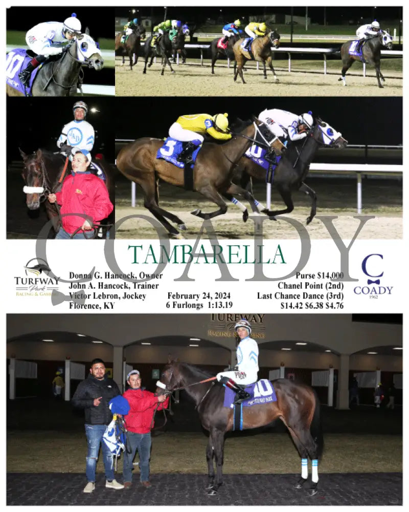 Tambarella - 02-24-24 R05 Tp Turfway Park