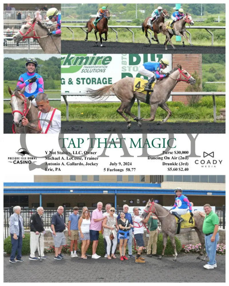 Tap That Magic - 07-09-24 R01 Pid Presque Isle Downs