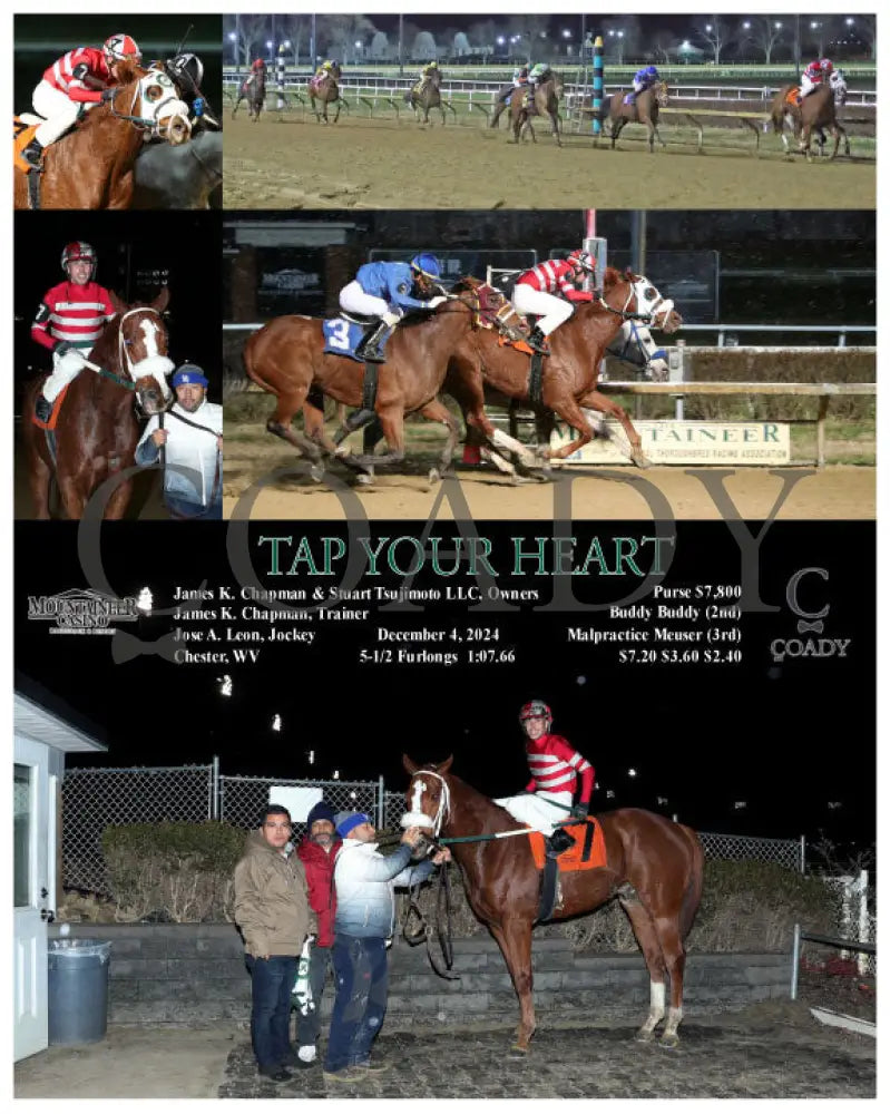 Tap Your Heart - 12-04-24 R08 Mnr Mountaineer Park