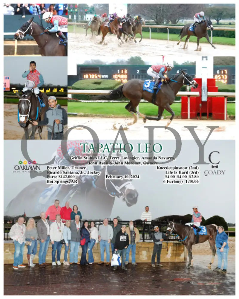 Tapatio Leo - 02-10-24 R09 Op Oaklawn Park