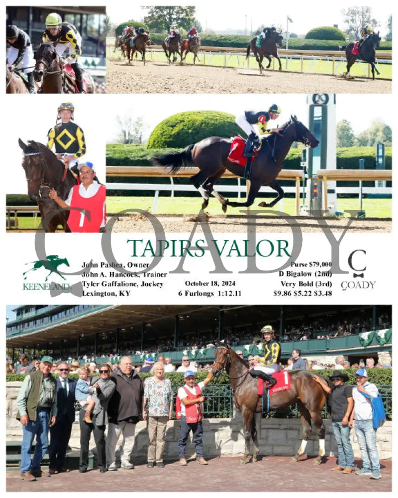 Tapirs Valor - 10-18-24 R02 Kee Keeneland