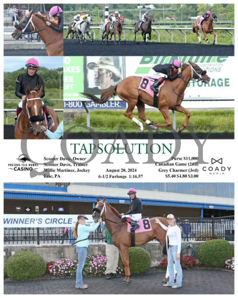 Tapsolution - 08-20-24 R04 Pid Presque Isle Downs