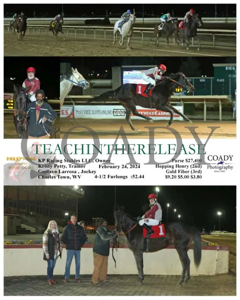 Teachintherelease - 02-24-24 R07 Ct Hollywood Casino At Charles Town Races