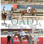 Tell Knockout - Rocky Mountain Futurity Consolation 09-27-24 R04 Arp Arapahoe Park