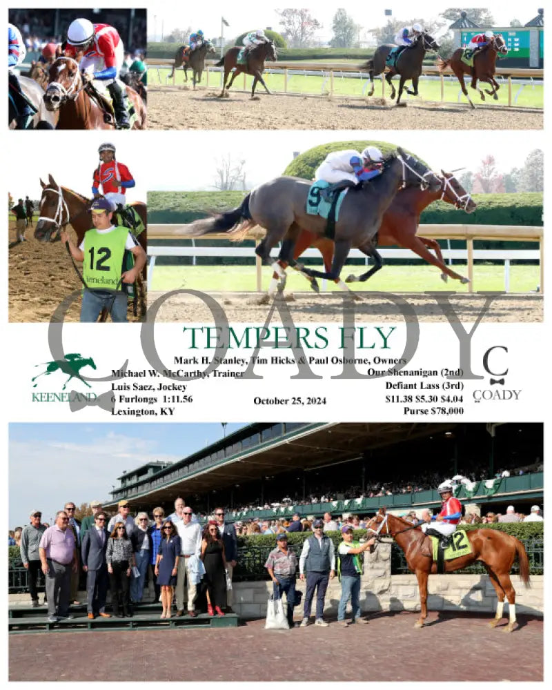 Tempers Fly - 10-25-24 R04 Kee Keeneland