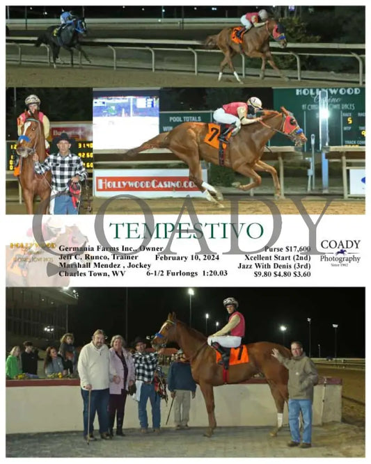 Tempestivo - 02-10-24 R05 Ct Hollywood Casino At Charles Town Races
