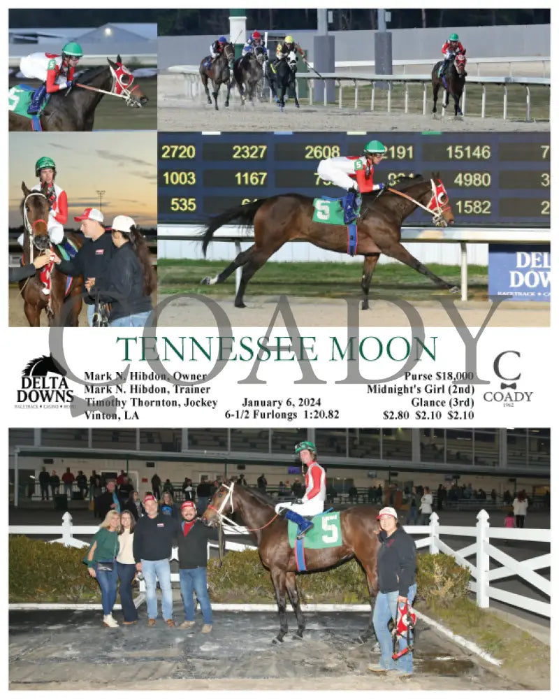 Tennessee Moon - 01-06-24 R02 Ded Delta Downs