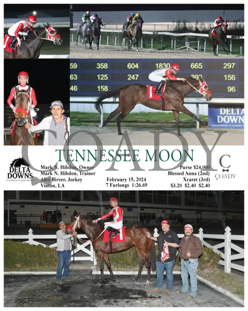 Tennessee Moon - 02 - 15 - 24 R06 Ded Delta Downs