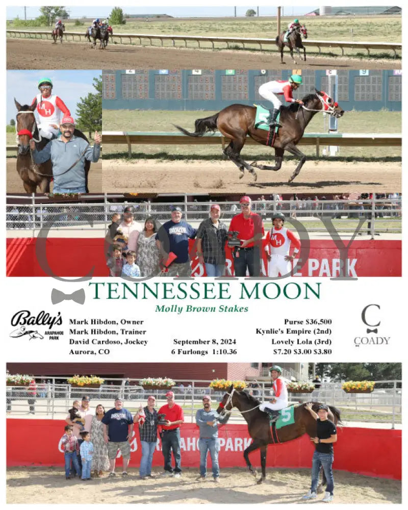 Tennessee Moon - Molly Brown Stakes 09-08-24 R07 Arp Arapahoe Park