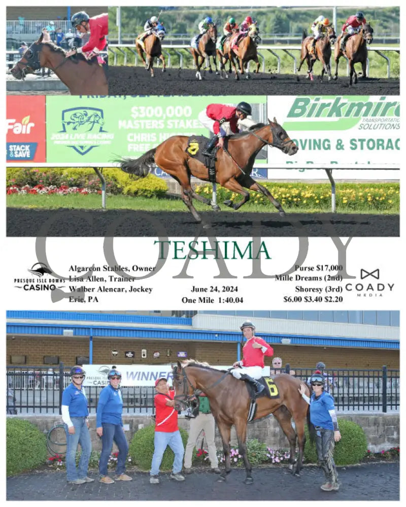 Teshima - 062424 Race 07 Pid Presque Isle Downs