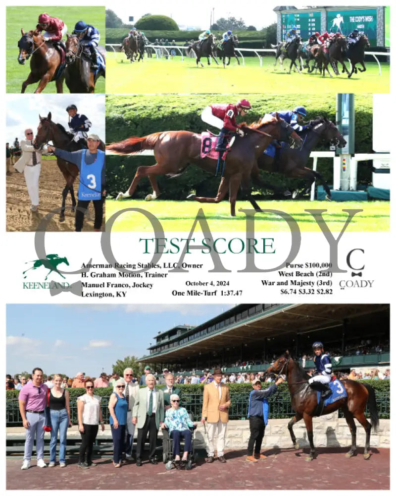 Test Score - 10-04-24 R02 Kee Keeneland