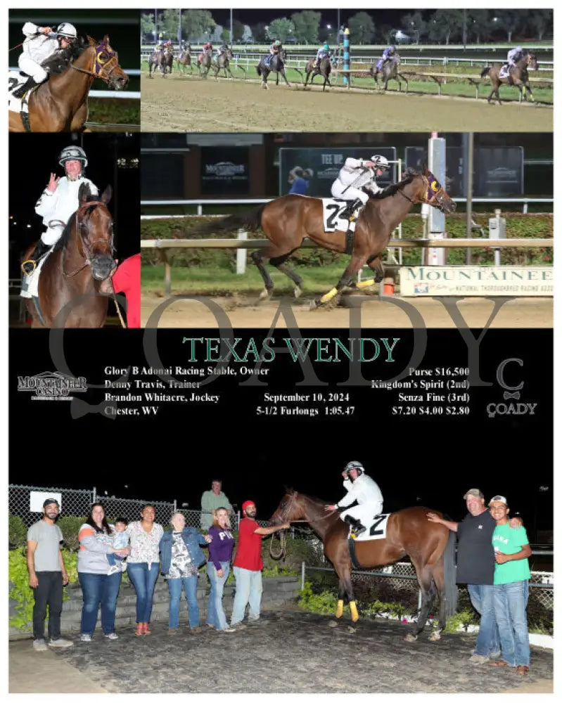 Texas Wendy - 09-10-24 R06 Mnr Mountaineer Park