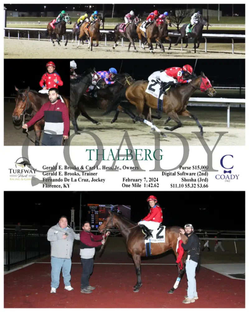 Thalberg - 02-07-24 R06 Tp Turfway Park