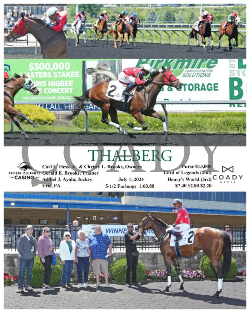 Thalberg - 07-01-24 R01 Pid Presque Isle Downs