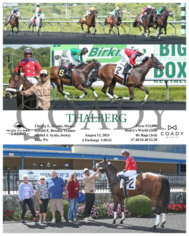 Thalberg - 08-12-24 R01 Pid Presque Isle Downs