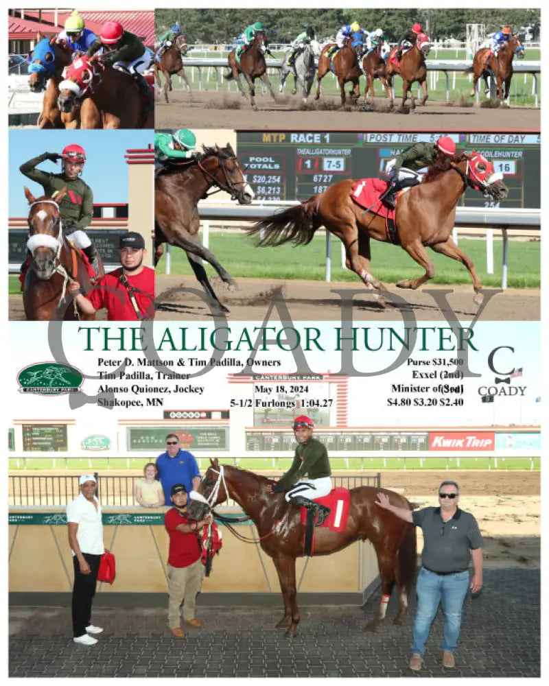 The Aligator Hunter - 05-18-24 R01 Cby Canterbury Park