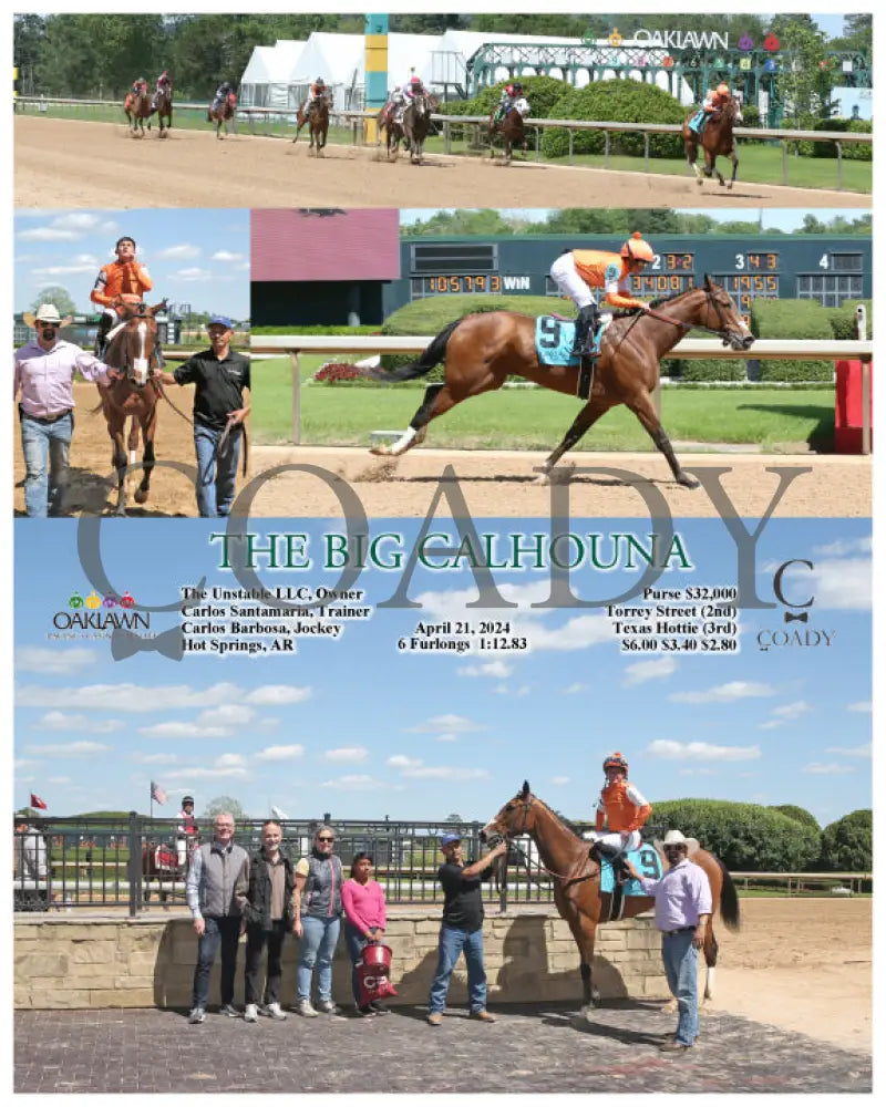 The Big Calhouna - 04 - 21 - 24 R05 Op Oaklawn Park