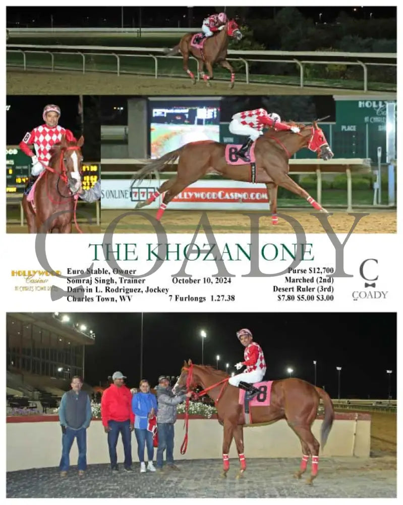 The Khozan One - 10-10-24 R08 Ct Hollywood Casino At Charles Town Races