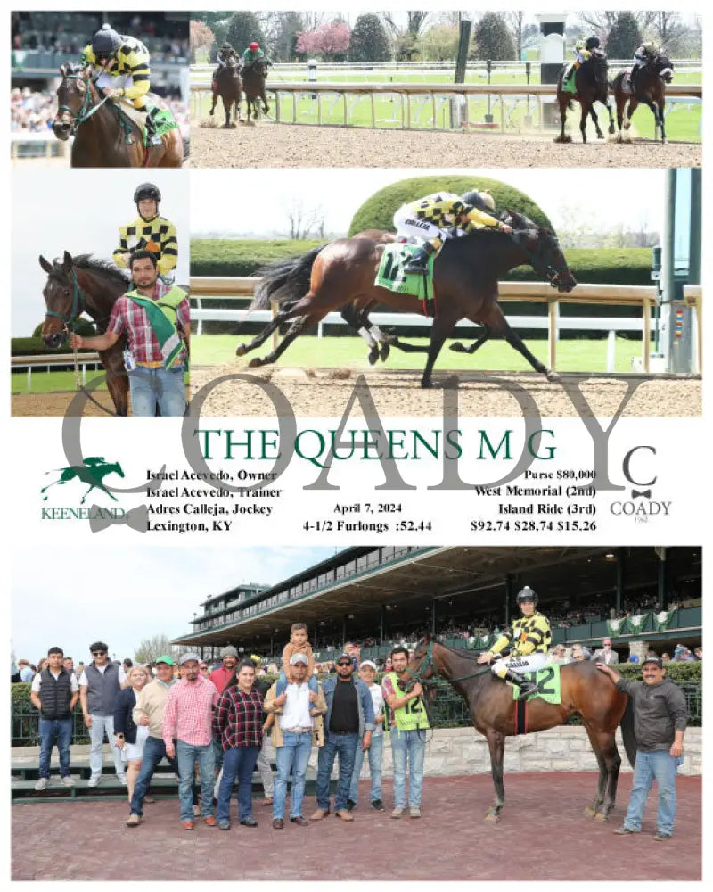 The Queens M G - 040724 Race 01 Kee Keeneland