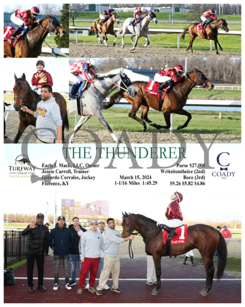 The Thunderer - 03 - 15 - 24 R03 Tp Turfway Park