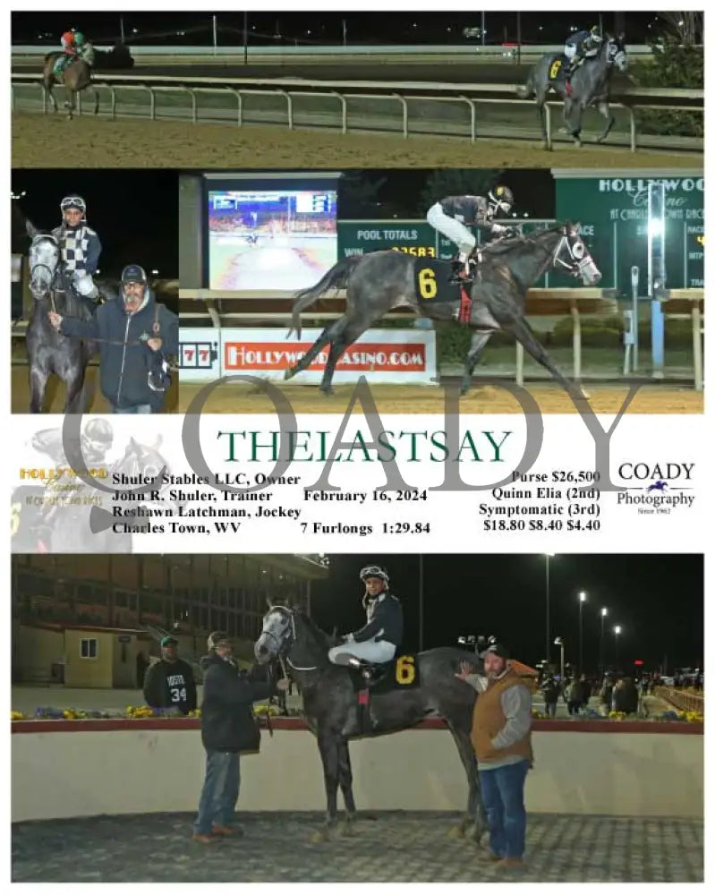 Thelastsay - 02-16-24 R04 Ct Hollywood Casino At Charles Town Races