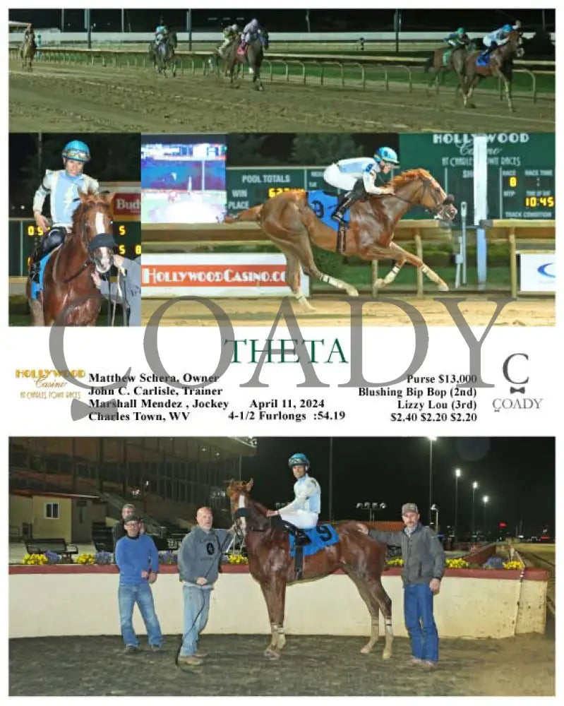 Theta - 04 - 11 - 24 R08 Ct Hollywood Casino At Charles Town Races