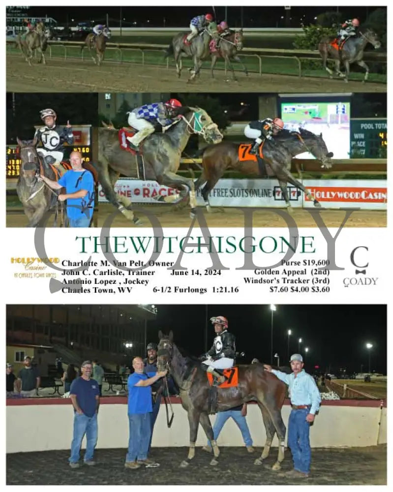 Thewitchisgone - 06-14-24 R06 Ct Hollywood Casino At Charles Town Races