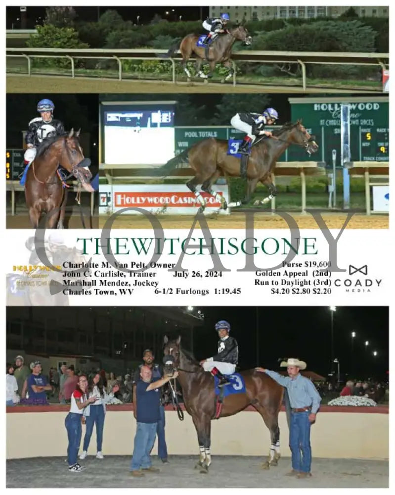 Thewitchisgone - 07-26-24 R05 Ct Hollywood Casino At Charles Town Races