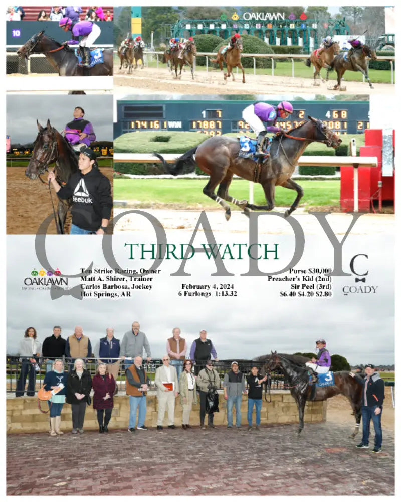 Third Watch - 02-04-24 R05 Op Oaklawn Park