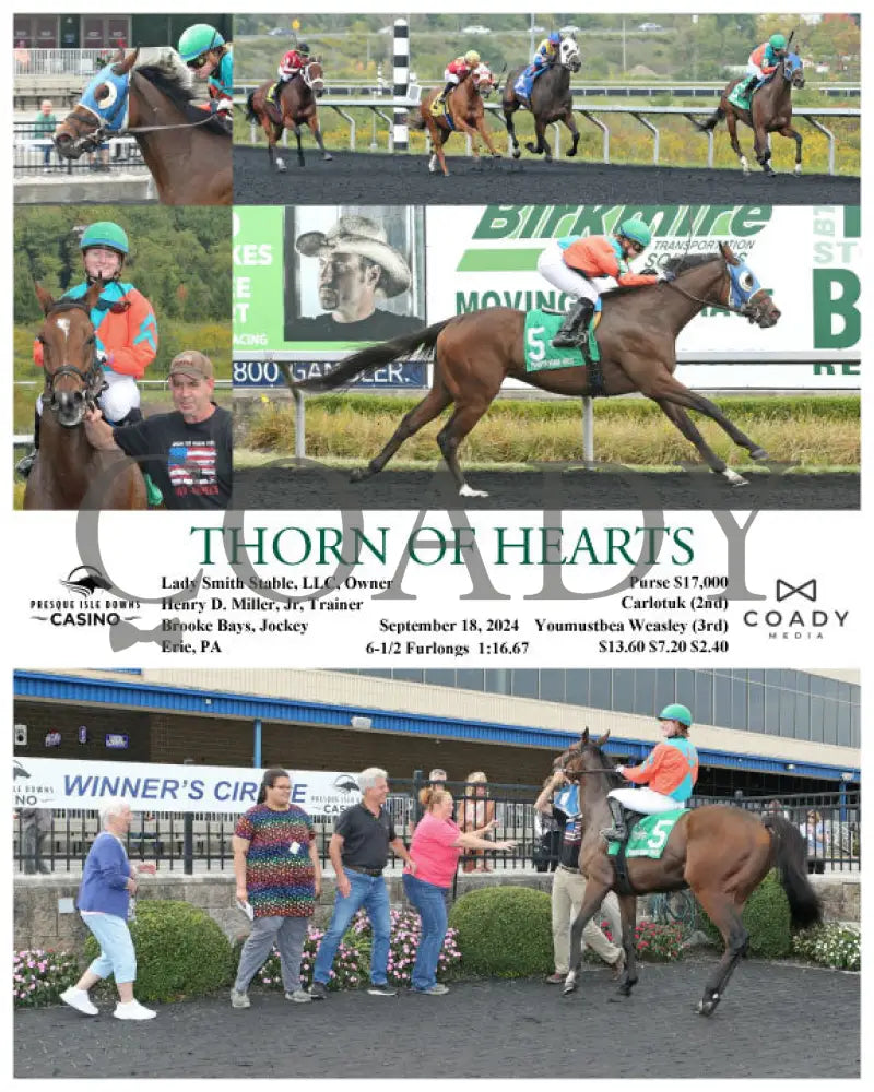 Thorn Of Hearts - 09-18-24 R02 Pid Presque Isle Downs