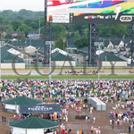 Thorpedo Anna - The Longines Kentucky Oaks G1 05-03-24 R11 Churchill Downs Aerial Backstretch 02