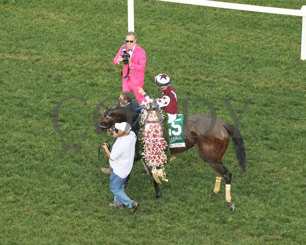 Thorpedo Anna - The Longines Kentucky Oaks G1 05-03-24 R11 Churchill Downs Aerial Come Back 04