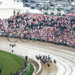 Thorpedo Anna - The Longines Kentucky Oaks G1 05-03-24 R11 Churchill Downs Aerial First Turn 01