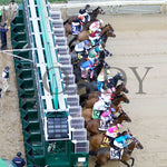 Thorpedo Anna - The Longines Kentucky Oaks G1 05-03-24 R11 Churchill Downs Aerial Start 01