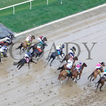 Thorpedo Anna - The Longines Kentucky Oaks G1 05-03-24 R11 Churchill Downs Aerial Start 02