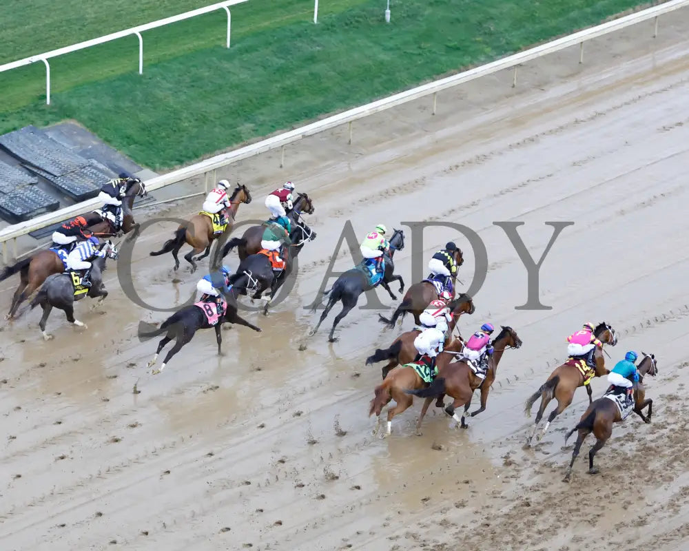 Thorpedo Anna - The Longines Kentucky Oaks G1 05-03-24 R11 Churchill Downs Aerial Start 02